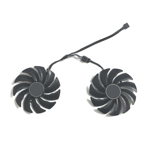 استبدال مروحة تبريد بطاقة الرسومات 88 مم لـ RTX 1650 1660 1660Ti 2060 2070 Super - T129215SU/PLD09210S12HH(2 مروحة) in Kuwait