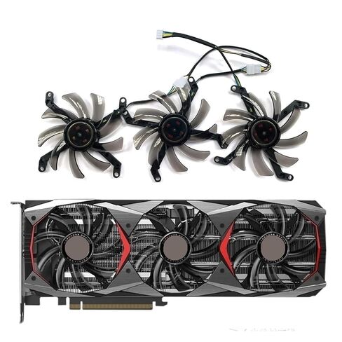 T129215SU 12V 0.5A GPU Fan for GTX 1080Ti Graphics Cards - High Performance Cooling Solution in Kuwait