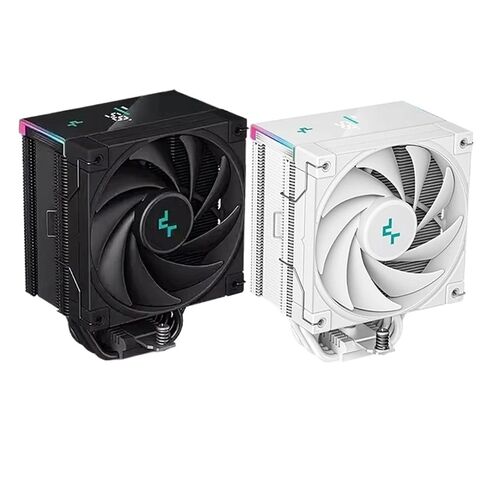 مبرد وحدة المعالجة المركزية بشاشة رقمية AK500S، 5 أنابيب حرارية TDP 240 وات تبريد ATX PC مشعاع LGA1700/1200 115X AM4 AM5 (AK500S رقمي أبيض) in Kuwait