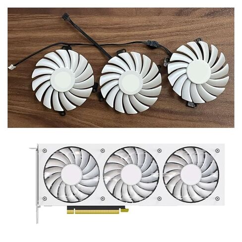 Replacement Fan for Gaming Rebel RTX3080TI 3090 TI X3W Graphics Card - 85MM CF-12910S 4PIN(Right Fan) in Kuwait