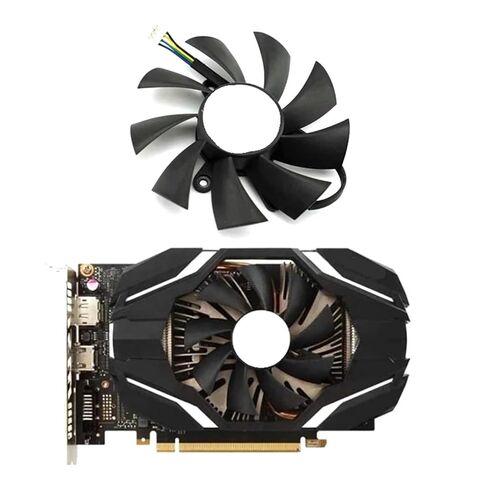مروحة تبريد GPU 85 ملم 12 فولت لـ GTX 1060، GTX 950، R7 360 - HA9015H12SF-Z مروحة تبريد بديلة in Kuwait