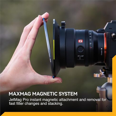 NiSi - JetMag Pro MAXMAG NC UV، فلتر حماية مغناطيسي، يحجب الضوء فوق البنفسجي أقل من 390 نانومتر، زجاج بصري نانو مطلي مقاوم للماء، مقاوم للخدش والغبار، نحيف للغاية - مطلوب حلقة محول in Kuwait