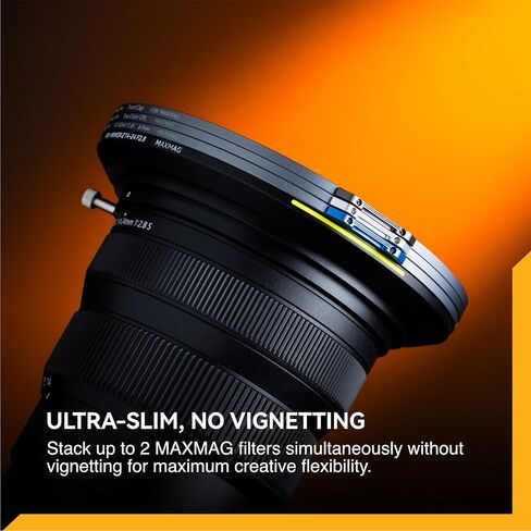 NiSi - JetMag Pro MAXMAG NC UV، فلتر حماية مغناطيسي، يحجب الضوء فوق البنفسجي أقل من 390 نانومتر، زجاج بصري نانو مطلي مقاوم للماء، مقاوم للخدش والغبار، نحيف للغاية - مطلوب حلقة محول in Kuwait
