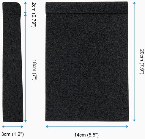 Edifier R1280DBs Active Bluetooth Bookshelf Speakers with SS5 Monitor Isolation Pads Bundle, Studio Speaker Set with Optical Input & High-Density Acoustic Foam Stands, Black in Kuwait