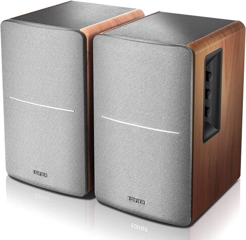 مكبرات صوت رف الكتب التي تعمل بالطاقة من Edifier R1280DB + حامل مكبر الصوت in Kuwait