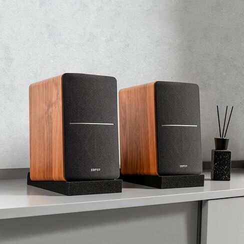 مكبرات صوت رف الكتب التي تعمل بالطاقة من Edifier R1280DB + حامل مكبر الصوت in Kuwait