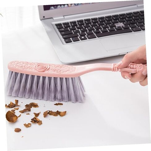 Yardwe 6pcs Thickened Bed Cleaning Brushes with Hollow Handle, Soft Dusting and Sofa Cleaning Tools for Household Use, Multi-Color Pack (Blue, Green, Pink) in Kuwait