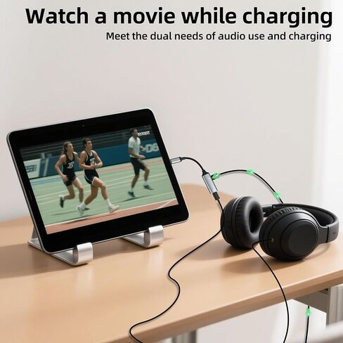 مقسم سماعة رأس Lightning (2 في 1) لهاتف Iphone 14 13 Pro Max لشاحن محول مقبس الصوت لشهادة Apple MFi كابل Aux مزدوج دونجل شحن موصل سماعة الأذن لجهاز Ipad Charge مزدوج الإضاءة in Kuwait