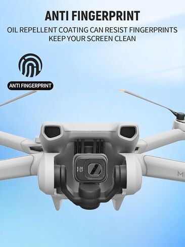 Lens Screen Protector for DJI Mini 3 Drone, 9H Tempered Glass Film Anti-Scratch Anti-Fingerprint HD Clear, 3-Pack in Saudi Arabia