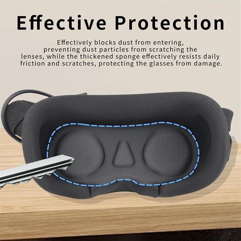 Lens Protector Lens Cover Pad for DJI Goggles N3/Quest 2 3 3S/PICO 3 4 4Pro/Vision Pro Sponge Foam Padding VR Accessories in Kuwait