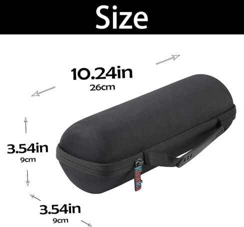 حافظة سفر صلبة من khanka + حافظة من السيليكون بديلة لمكبر صوت بلوتوث محمول JBL FLIP5 Flip 5 مقاوم للماء in Kuwait