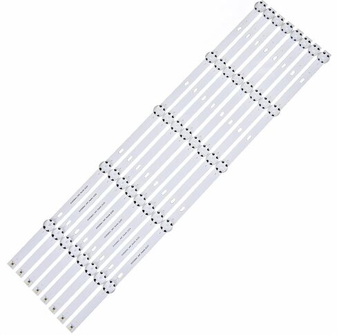 8 قطع LED الخلفية شرائط ل 55 ''TV SVK550AC1 55L711U18 55LF621U19 55LF711U20 55LF721U20 55L711C19 K550WDRA K550WDRB TF-55A810U21 in Kuwait