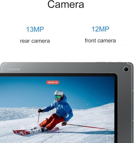 Samsung Galaxy Tab S10 FE Android Tablet (10.9" 2K+ Touchscreen, 8-Core, 8GB RAM, 384GB Storage (128GB+256GB SD Card)), S Pen, Long Battery Life, Dual Cameras, Lightweight, SM-X520, NA Version, Gray in Kuwait