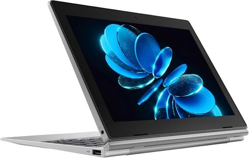 Lenovo IdeaPad D330 10.1" IPS 2-in-1 Detachable Laptop Tablet, Intel Celeron N4000, 4GB RAM, 64GB SSD, Windows 11 Pro, Type-C, Japanese Keyboard (Renewed) in Kuwait