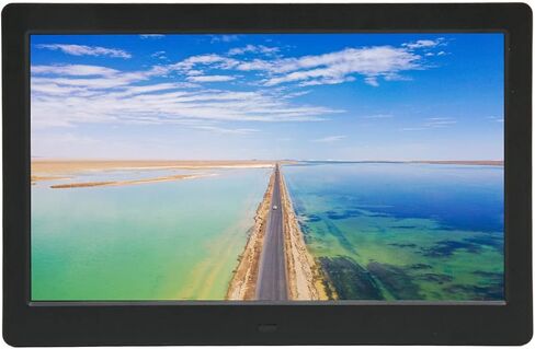 إطار صور رقمي مقاس 10 بوصات من SUNGOOYUE، إطار صور إلكتروني مع جهاز تحكم عن بعد، مكبرات صوت مدمجة وتأثيرات انتقالية متعددة، لمحرك فلاش USB وبطاقة تخزين (قابس أمريكي) in Kuwait
