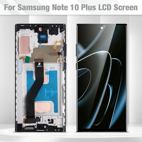 for Samsung Galaxy Note 10 Plus Screen Replacement for Samsung Note10+ LCD Display SM-N975 SM-N976 Touch Digitizer Assembly with Repair Kits(Incell,No Fingerprint,Black with Frame) in Kuwait