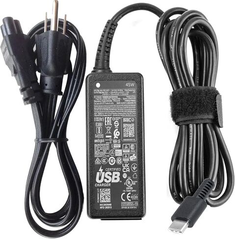 OEM لمحول التيار المتردد HP 45W USB C L42206-001 L42206-003 L42206-004 L43407-001 860209-850 860210-850 918170-002 925740-002 N8N14AA لـ HP Chromebook 11 13 14 15 G1 G2 G3 G4 G5 G6 X360 in Kuwait