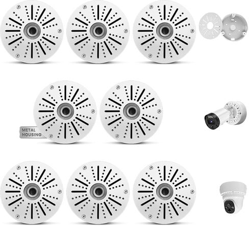 Aluminum Universal Security Camera Junction Box, Metal Mount Bracket for Bullet, Dome, PTZ Cameras, Cable Concealment for Surveillance IP Cameras in Saudi Arabia
