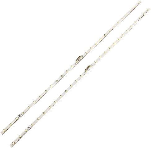 شريط إضاءة خلفي LED مناسب لهاتف Samsung UN43RU7100 UN43NU7100 UE43NU7100 UE43NU7120 UE43NU7170 UN43RU7400G BN61-15482A UE43NU7120U (قطعتان لتلفزيون واحد) in Kuwait