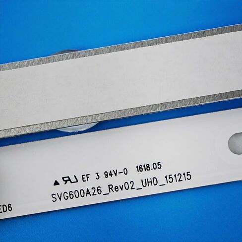10 قطع شرائط إضاءة خلفية LED لتلفزيون 60 بوصة Vizio E60U-D3 SVG600A26_Rev02_UHD_151215 S600DUA-1 7LED 3V 610Mmm SVG600A26 in Kuwait