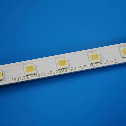 2 قطع شرائط الإضاءة الخلفية LED ل BN96-48108A QN65Q60RAFXZA STC650AC1 V9Q6-650SM0-R0 QN65Q6DRAF QN65Q6DRAFXZA QN65Q60RAF QN65LS01TAF LM41-00717A 19Y_Q60_STC650AC1_3030F_Blue_66EA in Kuwait