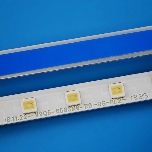 2 قطع شرائط الإضاءة الخلفية LED ل BN96-48108A QN65Q60RAFXZA STC650AC1 V9Q6-650SM0-R0 QN65Q6DRAF QN65Q6DRAFXZA QN65Q60RAF QN65LS01TAF LM41-00717A 19Y_Q60_STC650AC1_3030F_Blue_66EA in Kuwait