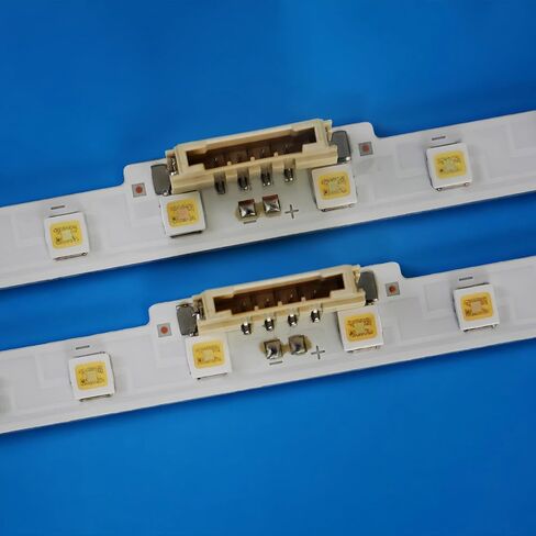 2 قطع شرائط الإضاءة الخلفية LED ل BN96-48108A QN65Q60RAFXZA STC650AC1 V9Q6-650SM0-R0 QN65Q6DRAF QN65Q6DRAFXZA QN65Q60RAF QN65LS01TAF LM41-00717A 19Y_Q60_STC650AC1_3030F_Blue_66EA in Kuwait