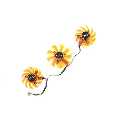 Replacement GPU Fan for GTX Series 75MM GA81S2U & 85MM GA91S2H 4PIN Compatible with GTX770, 780, 780TI, 980 AMP Editor in Kuwait