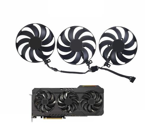 High-Performance Graphics Card Fan CF9010U12D for TUF RTX 3060 TI 3070 3080 3090 - DC12V Cooling Solution in Kuwait
