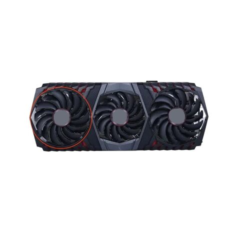 مروحة بطاقة رسومات 4-Pin لـ GTX 1080 Ti Gaming X Trio - PLD10010B12HH & PLD09210B12HH تبريد بديل (95 مم 1 موصل) in Kuwait