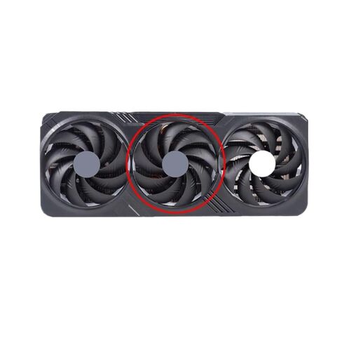 مروحة تبريد بطاقة الرسومات 105 مم PLD10020S12H لـ RTX 4090 4080 Gaming OC - استبدال فعال لـ DC12V (المروحة اليمنى) in Kuwait