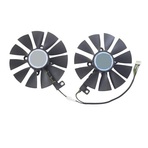 87MM Graphics Card Cooler Fan for GTX1060 1070 Ti RX 470 570 580 - PLD09210S12HH 4-Pin Cooling in Kuwait