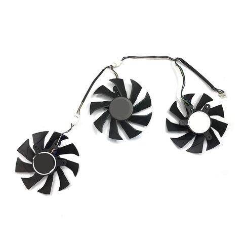 3Pcs 85Mm 4pin Cooling Replacement Fan for GTX1070 RTX 2070 Graphics Card - Silent Operation and High Efficiency in Kuwait