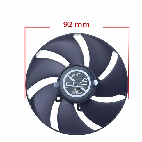 مروحة بطاقة رسومات 92 مم AD4A31K06 لـ RTX 4070 FE | حل تبريد عالي الأداء in Kuwait
