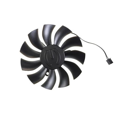 مروحة بطاقة الرسومات 87 ملم PLA09215SL DC12V 0.20A 2-Pin لـ GTX 740 750 750Ti 1050 Ti in Kuwait