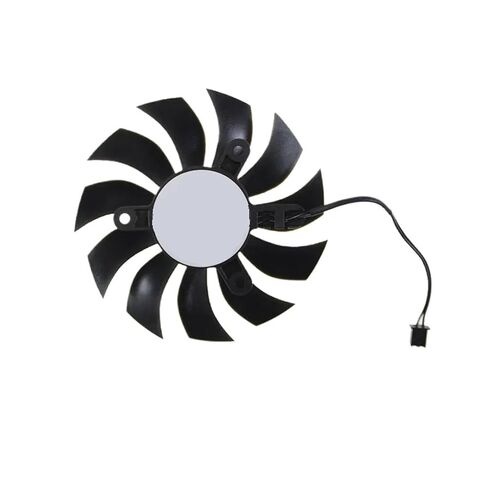 مروحة بطاقة الرسومات 87 ملم PLA09215SL DC12V 0.20A 2-Pin لـ GTX 740 750 750Ti 1050 Ti in Kuwait