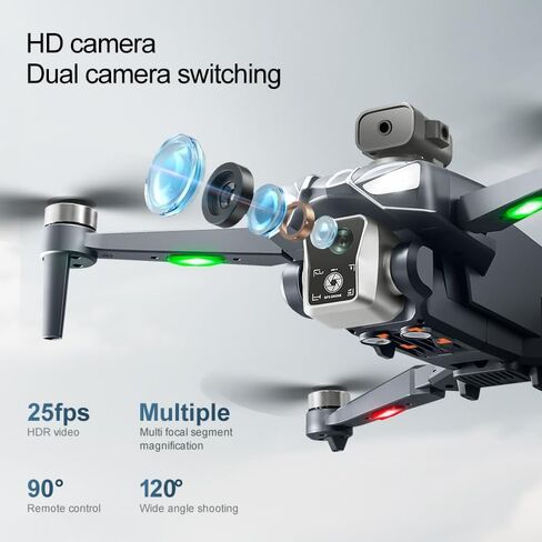 طائرات بدون طيار K18MAX GPS مع كاميرا للبالغين 4K، وحدة تحكم عن بعد LCD 4.5 بوصة، تجنب العوائق 360 درجة، العودة إلى المنزل بتوجيه GPS، نقل 5G Wi-Fi، محركات بدون فرش، إقلاع بلمسة واحدة، 40 دقيقة من وقت الطيران - هدية ولعبة مثالية للمبتدئين. in Kuwait