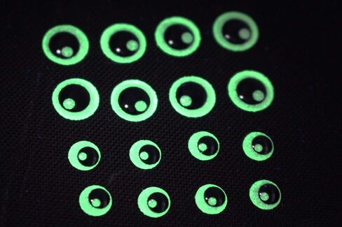 Tigofly 200 pcs 4mm/6mm 3D Luminous Fishing Lure Eyes Jigs Glow in The Dark for Hooks Baits Fishing Accessories in Saudi Arabia