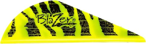 Bohning True Color Blazer® Vane, 2" Hunting, 3D, Vane, Yellow Tiger, 36pk in Kuwait
