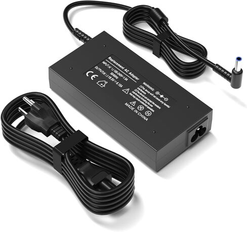 محول طاقة 120 وات متوافق مع قاعدة HP Thunderbolt Dock 120W G5 G2 Elite USB-C G4، متوافق مع محول إمداد سلك الطاقة لمحطة الإرساء HP G5 (4.5 * 3.0 مم) in Kuwait