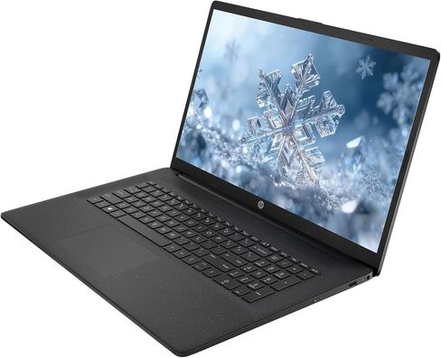 كمبيوتر محمول HP للأعمال مقاس 17.3 بوصة، Intel 10-Core i5، ذاكرة وصول عشوائي 4 جيجابايت وذاكرة وصول عشوائي سعتها 256 جيجابايت SSD، نظام التشغيل Windows 11 مع AI Copilot Ready، لوحة مفاتيح رقمية، مصراع خصوصية الكاميرا، موزع PLUSERA 8 في 1 متضمن، أسود داكن in Kuwait