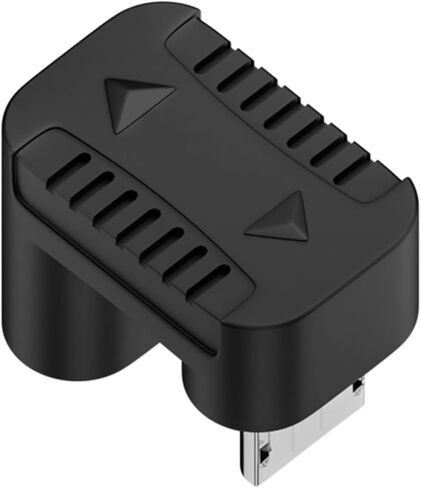 USB to USB C Adapter 90 Degree USB to Type C Data Transfer Convert Connector for Smartphone Car Navigation(B) in Kuwait