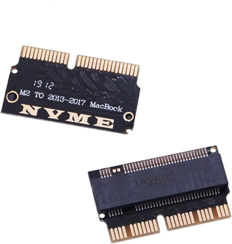 بطاقة محول M.2 NVME إلى SSD PCIE M.2 NVME SSD بطاقة محول لأجهزة الكمبيوتر المحمولة 2013 2014 2015 A1502 A1465 A1466 A1398 in Kuwait