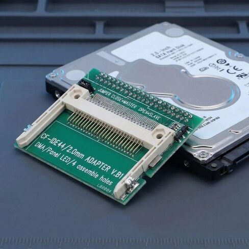 محول CF إلى 2.5 بوصة IDE 44 Pin Female - متوافق مع DOS، متوافق مع Windows لأجهزة الكمبيوتر المحمولة وأنظمة Mini ITX in Kuwait