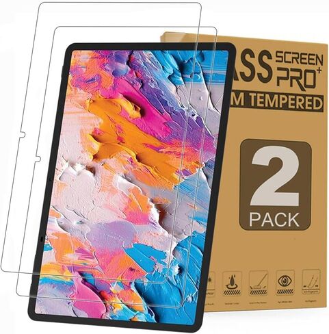 قطعتان من واقي الشاشة لجهاز TCL NXTPAPER 11 Gen 2 Android Tablet، واقي غشاء من الزجاج المقسى لأجهزة TCL NXTPAPER 11 Gen 2 Model 9465X اللوحية in Kuwait