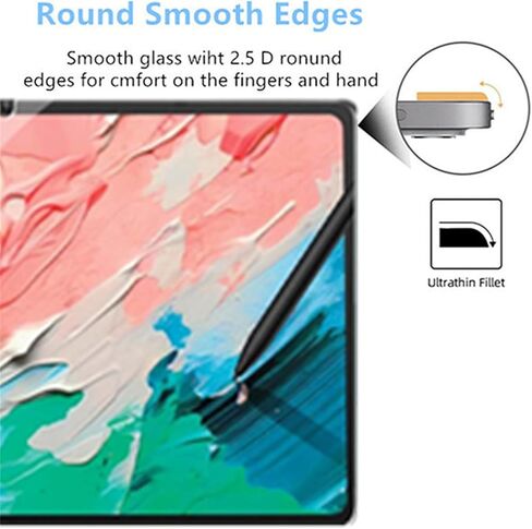 قطعتان من واقي الشاشة لجهاز TCL NXTPAPER 11 Gen 2 Android Tablet، واقي غشاء من الزجاج المقسى لأجهزة TCL NXTPAPER 11 Gen 2 Model 9465X اللوحية in Kuwait