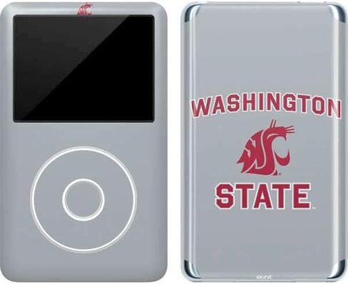 Skinit Decal MP3 Player Skin Compatible with iPod Classic (6th Gen) 80GB - Officially Licensed College Washington State Design in Kuwait