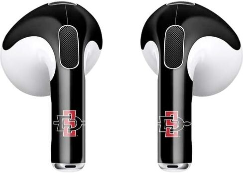 Skinit Decal Audio Skin Compatible with Apple AirPods (3rd Gen, 2021) - Officially Licensed Aztecs San Diego State Design in Kuwait