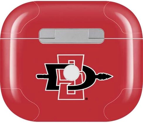 Skinit Decal Audio Skin Compatible with Apple AirPods (3rd Gen, 2021) - Officially Licensed Aztecs Red Logo Design in Kuwait