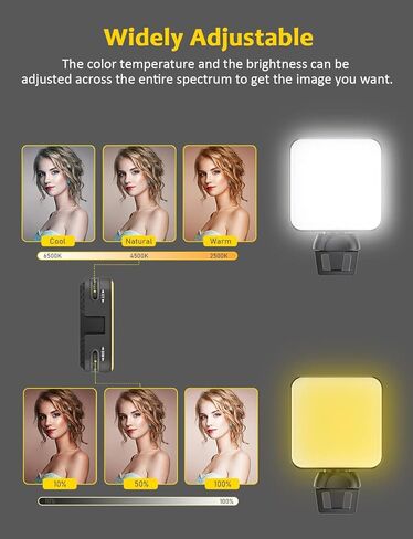 NexiGo 60FPS 1080P Webcam Kits, N680P FHD USB Web Camera with Software Control and Privacy Cover, Upgraded Video Conference Lighting, Extendable Tripod Stand, for Zoom/Skype/Teams in Kuwait